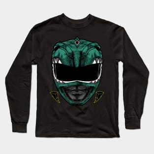 power ranger green strom Long Sleeve T-Shirt